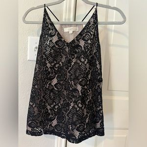 LOFT XXS petite lace tank